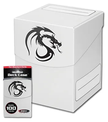 Obrázok produktu pre BCW Deck Case Standad Matte 100+- White