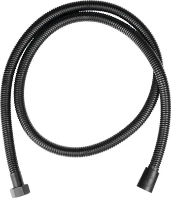 Obrázek produktu pro Kovová sprchová hadice POWERFLEX, 120 cm, černá matná