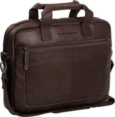 Produktbild von The Chesterfield Brand Umhängetasche Aktentasche mit Laptopfach Calvi Computerbag Brown braun