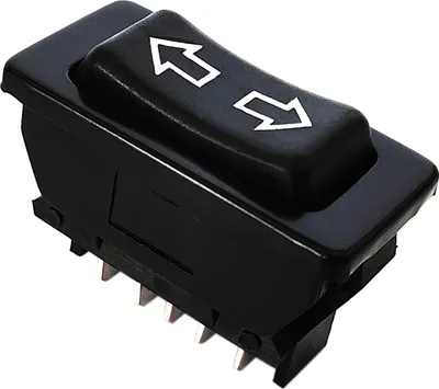 Produktbild von KFZ Fensterheber Taster 12V 20A 5-Polig Auto Wippenschalter Universal Schwarz