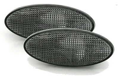 Für Opel Vectra B alle Modelle 2x Seitenblinker Blinker Set Schwarz Smoke in der Farbe Schwarz von AD TUNING GmbH & Co. KG