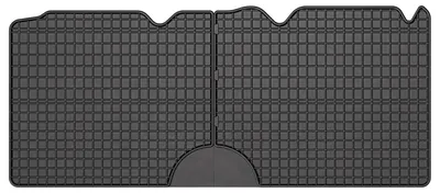 Zdjęcie produktu dla Dywaniki gumowe przednie do Renault Espace IV 2002-2014 (minivan) – 2 szt., czarne, dopasowane – Wielganizator SolidPRO
