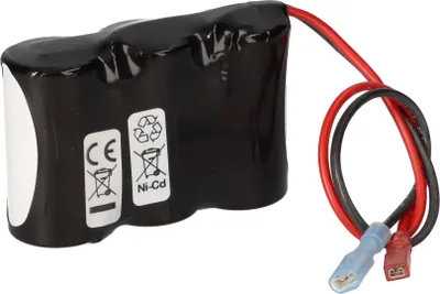 Produktbild von Akku für Notbeleuchtung 3,6V  2,5Ah passend für Gessler 3625 Kabel + Faston