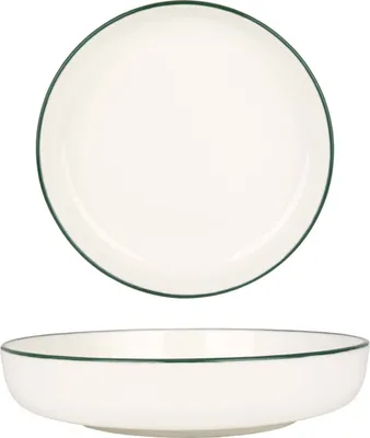 Produktbild von Rinart Schüssel - Green Edge - Porzellan - 19 cm