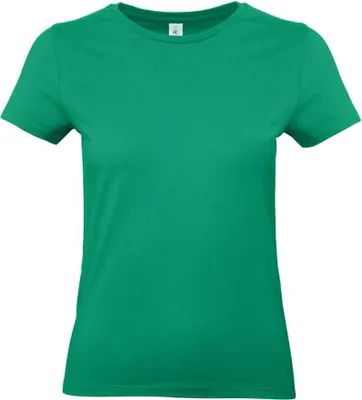 Produktbild von Damen-T-Shirt, Kurzarm - B&C #E190/W - kelly green - Größe L