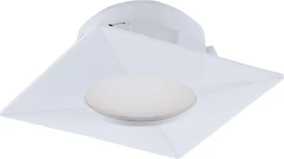 Produktbild von EGLO Einbaustrahler Pineda, Deckenspot, Kunststoff in weiss, warmweiß