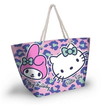 Zdjęcie produktu dla Karactermania - Plecak Plażowy Hello Kitty Safari - Oficjalny Produkt Akcesoria