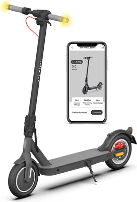 Produktbild von E-Scooter mit Straßenzulassung 5th Wheel V30 Pro 350W 10 Zoll App Diebstahlschutz Blinker Federung