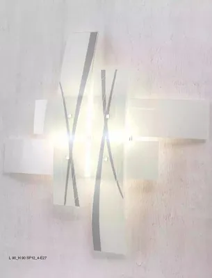 Obrázek produktu pro Designový nástěnný lustr bílé světlo nástěnný lustr nástěnné osvětlení lampa
