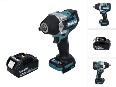 Produktbild von Makita DTW 701 F1 Akku Schlagschrauber 18 V 700 Nm 1/2" XPT Brushless + 1x Akku 3,0 Ah - ohne Ladegerät