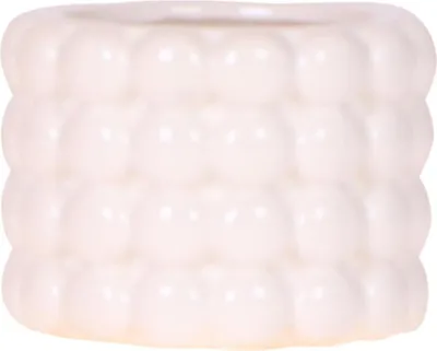 Produktbild von Kolibri Home | Poppy Ziertopf - White - Ø6cm
