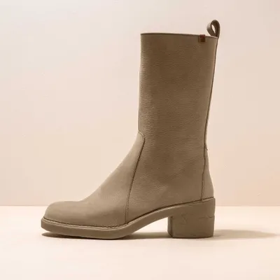 Image de El Naturalista Botte à talons pour Femme N5662 PLEASANT PIEDRA / TICINO Couleur Gris