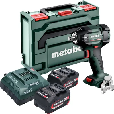 Immagine prodotto di Avvitatore a impatto a batteria Metabo SSW 18 LTX 550 BL 18 V 550 Nm Brushless + 2x batteria 4,0 Ah + caricabatteria + metaBOX
