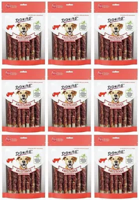 Produktbild von DOKAS - Kaustange mit Entenbrust 9er Pack (9 x 200g)