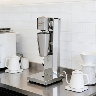 Image de Machine à milkshakes pour une seule portion - 180W - 650 ml - Acier inoxydable - Mixeur pour smoothies