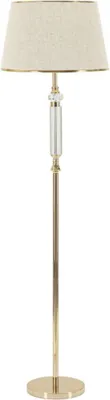 Zdjęcie produktu dla FURNLUX Lampa podłogowa Prague Gold 45cm / Kolor główny: złoty / Wymiary: 45 x 165 x 45 cm