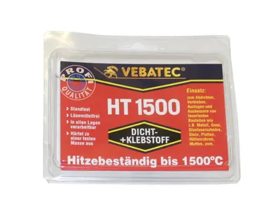 Produktbild von Vebatec - Montageklebstoff HT 1500 hitzebeständig 100ml Tube