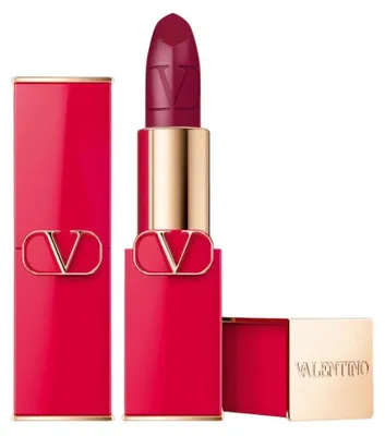 Immagine prodotto di Valentino, Rosso, Finitura satinata, Rossetto color crema, 505R, Ricaricabile, 3,5 g
