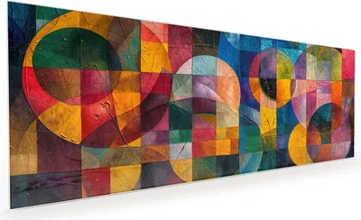 Produktbild von Küchenrückwand Spritzschutz Glas mit Motiv Abstrakte Farben 40 x 40 cm