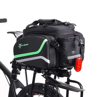 Produktbild von ROCKBROS Fahrrad Gepäckträgertasche Fahrradtasche für Gepäckträger mit Regenschutz, 17-35L