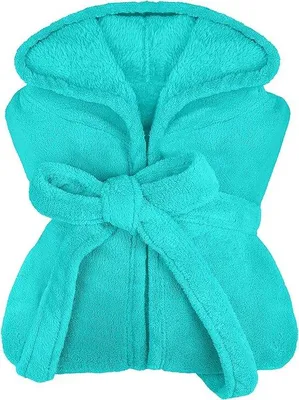 Produktbild von Famanu Fleece-Badjas mit Kapuze - extra weich, uni, in modernen Farben und verschiedenen Größen