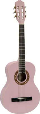 Obrázok produktu pre DIMAVERY AC-303 Klasická gitara 3/4, ružová