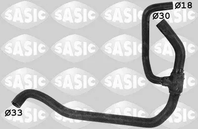 Produktbild von SASIC Kühlerschlauch Wasserschlauch für FIAT QUBO (225) 3400048