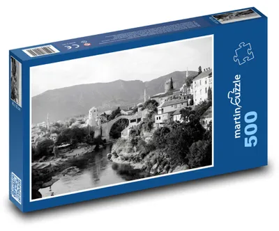 Obrázok produktu pre Puzzle 500 Mostar - Čierna Hora - martinpuzzle