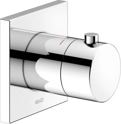 Produktbild von KEUCO Thermostatarmatur IXMO 59553, eckig, verchromt 59553010002