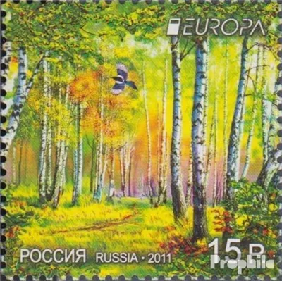 Produktbild von Briefmarken Russland 2011 Mi 1712 (kompl.Ausg.) postfrisch Der Wald