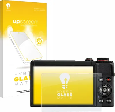 Produktbild von upscreen Entspiegelungs Schutzglas für Canon PowerShot G7 X Mark III Schutzfolie Panzer Folie Glas Display Schutz matt