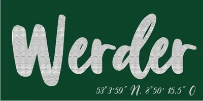Produktbild von SV Werder Bremen - Kissen "Werder" - grün