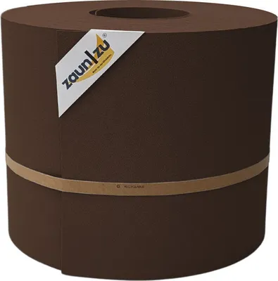 Produktbild von Sichtschutz zaun|zu PREMIUM MAXI 50m Rolle Zaunblende für 24cm Gittermatten Braun 50m