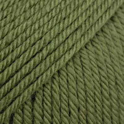 Produktbild von DROPS Daisy 100% Merino Grün 110m/50g – Weiche, atmungsaktive Strickwolle für Projekte