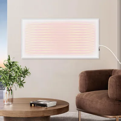 Image de ZMH Chauffage infrarouge Economie d'énergie Chauffage mural infrarouge - 170W Chauffage électrique Chauffage électrique mural avec protection contre la surchauffe Radiateur à montage mural pour cuisine chambre salon bureau