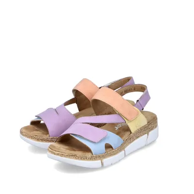 Produktbild von Rieker Damen-Sandalette Mehrfarbig, Farbe:multicolor, EU Größe:36