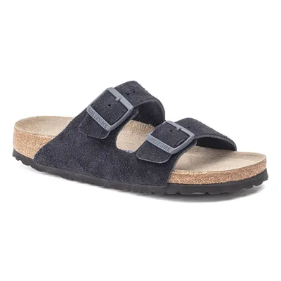 Produktbild von Birkenstock Arizona Wildleder Blau Schmales Fußbett - Pantoffel - 1020716
