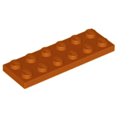 Obrázek produktu pro Lego® 2x6 desek 3795 - 100 dílků Tmavě oranžová