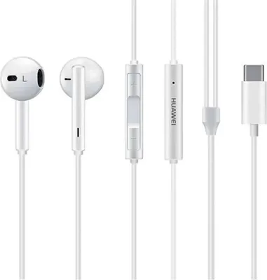 Produktbild von Original Stereo Set Huawei CM33 USB Typ C weiß bulk