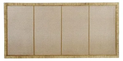 Produktbild von Kopfteil für Betten, 135-140-150-160 cm, natürliches Rattan, 160 x 2,5 x 80 cm