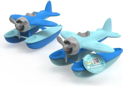 Produktbild von Green Toys Wasserflugzeug OceanBound - nachhaltiges Badespielzeug