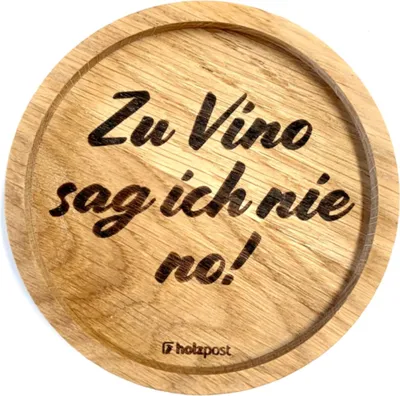 Produktbild von holzpost Untersetzer Vino Eiche 11,2cm