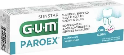 Produktbild von GUM Paroex Zahnpasta 0,06 % mit Chlorhexidin 75 ml
