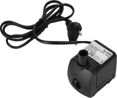 Obrázok produktu pre Fontánové čerpadlo, 600L/H, 8W, tiché ponorné čerpadlo pre akvárium, sanie zo dna, čerpadlo s nízkou filtráciou, 220-240V, zástrčka EÚ