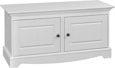 Produktbild von Landhaus Bauern Garderobe Holz Ständer Garderoben Schuhschrank 2tlg. Schränke