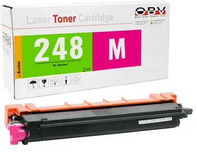 Produktbild von OBV Toner kompatibel mit Brother TN-248 Magenta XL - DCP-L3515cdw DCP-L3520cdw DCP-L3520cdwe