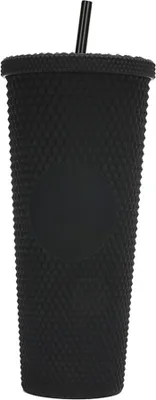 Obrázek produktu pro velkoobjemový kelímek na vodu o objemu 710 ml/24 oz, plně podšitý, matný, opakovaně použitelný plastový kelímek s široce otevíratelným brčkem, které neprotéká