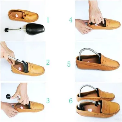 Produktbild von Famanu Schuhspanner verstellbar - 2 Paar - Kunststoff