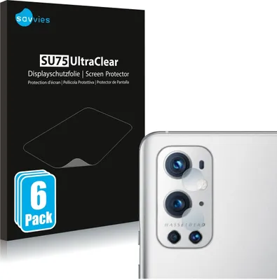 Produktbild von 6x Für OnePlus 9 Pro (NUR Kameraschutz) Schutzfolie Savvies Displayschutz Display Schutz Folie Klar Transparent