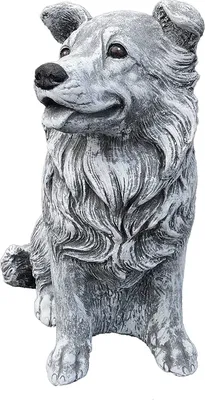 Zdjęcie produktu dla stoneandstyle kamienna figurka Collie odlewany kamień mrozoodporny